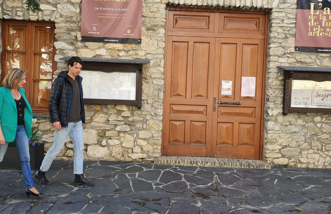 Pol Bartolomé i Maria Àngels Aché, caps de la territorial laurediana.