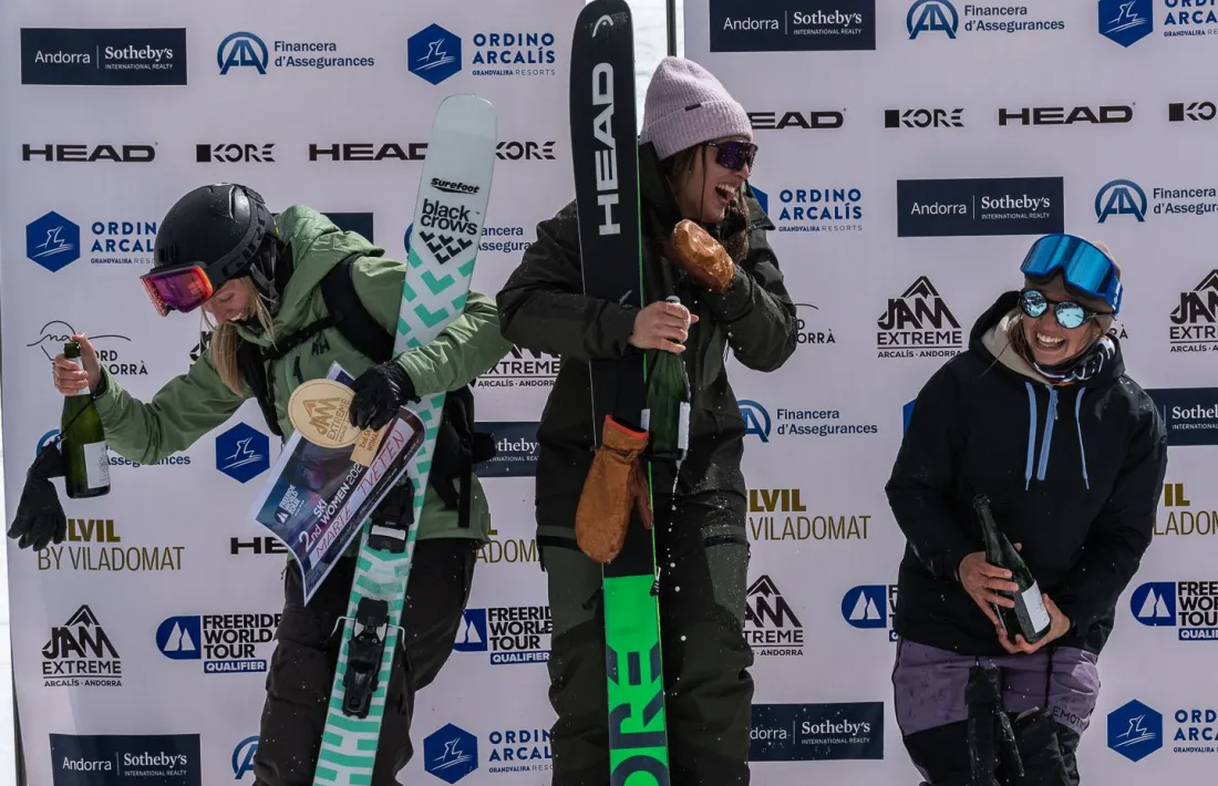 ‘Cande’ Moreno, primera al JAM Extreme.