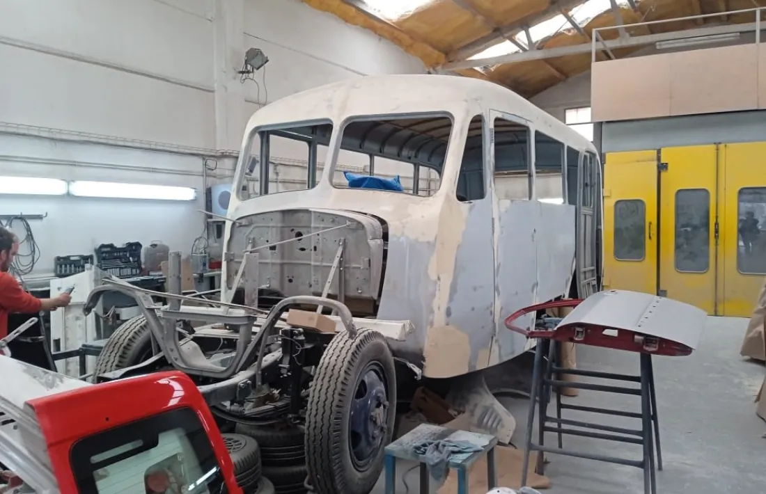 El Fargo, la setmana passada al taller Catalunya de la Comella, casa seva els últims quatre anys.