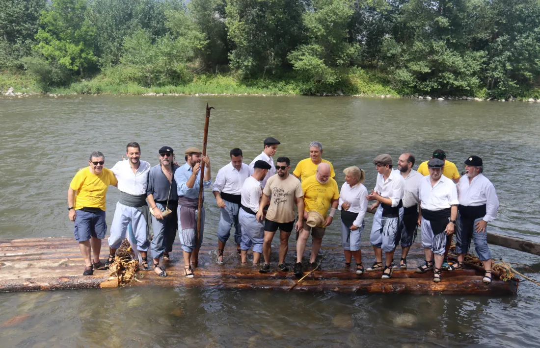La colla de raiers de Coll de Nargó. 