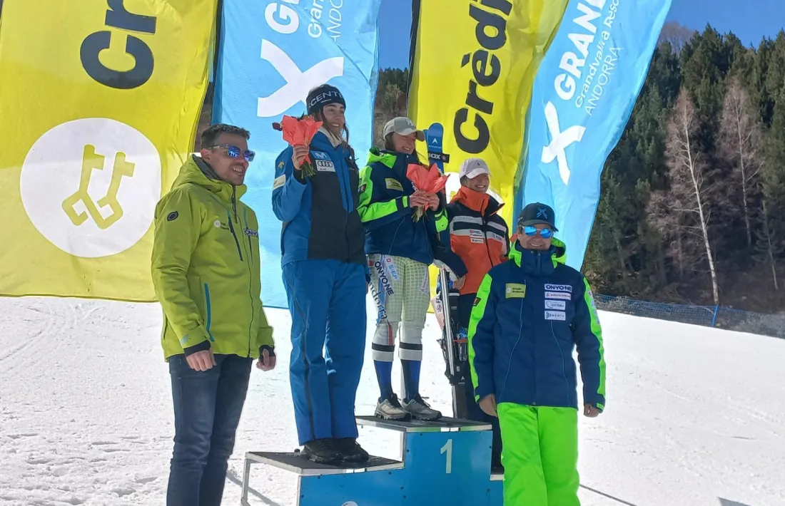 Xavier Cornella i íria Medina es van proclamar ahir campions d’Andorra de gegant.