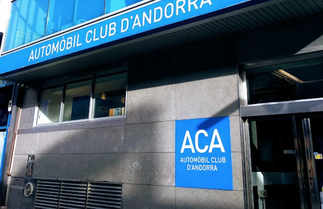 La seu de l'Automòbil Club d'Andorra (ACA).