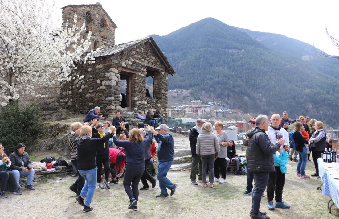 Una cinquantena de persones han celebrat avui Sant Romà de les Bons.