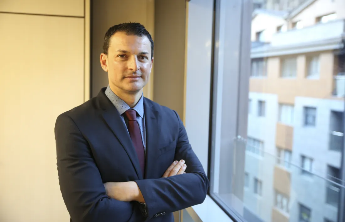 El titular de Presidència, Economia i Empresa en funcions, Jordi Gallardo, al seu despatx.