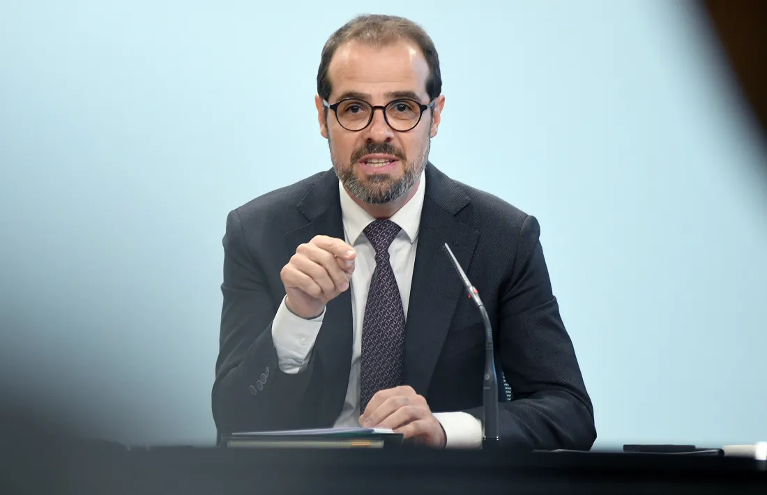 El director general de l'AFA, David Cerqueda, en una compareixença anterior.