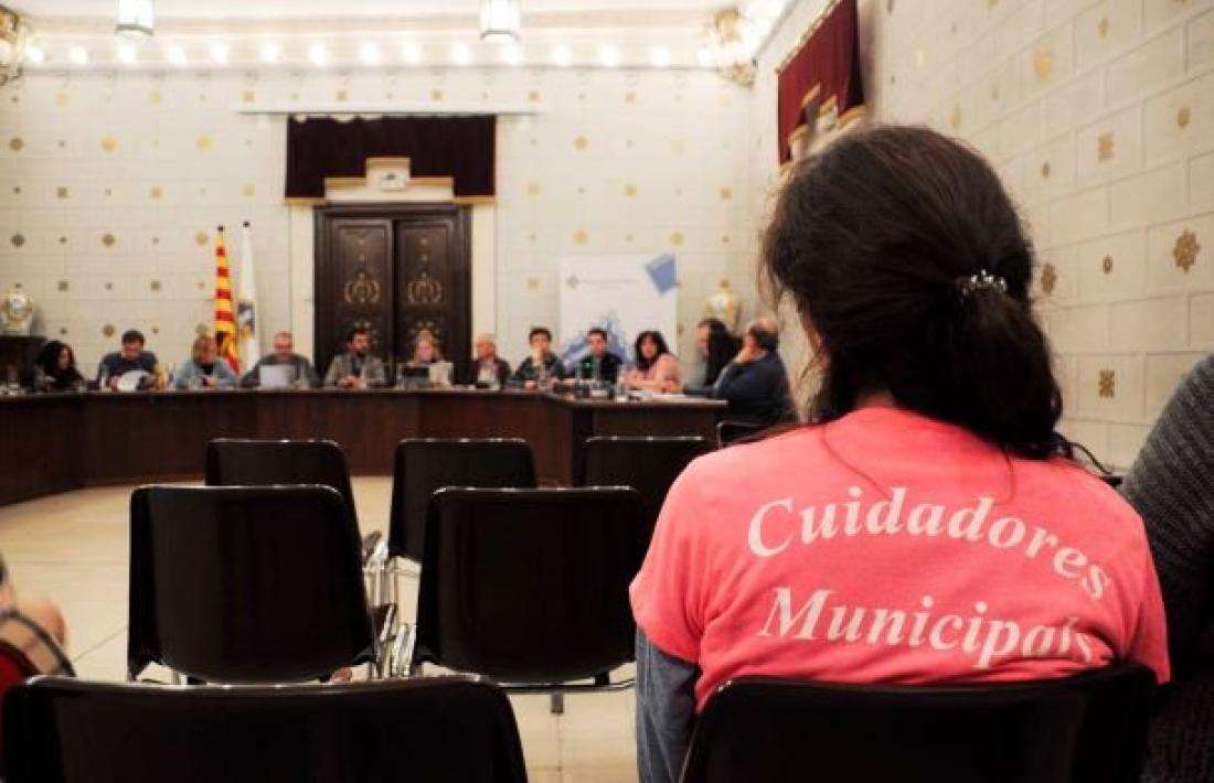 Un sector laboral combatiu, les dones del sindicat SAD s’enfronten ara a una pràctica de les empreses que precaritza, diuen.