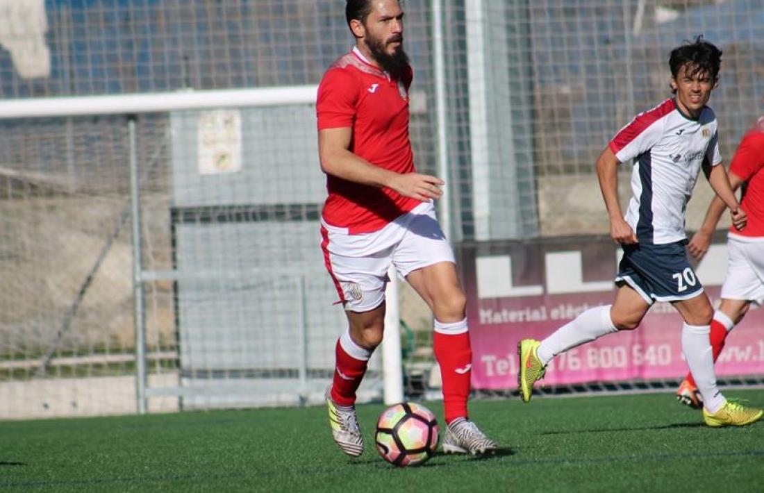 L’argentí Christian Cellay, en la seva etapa com a jugador de la UE Engordany el 2017.