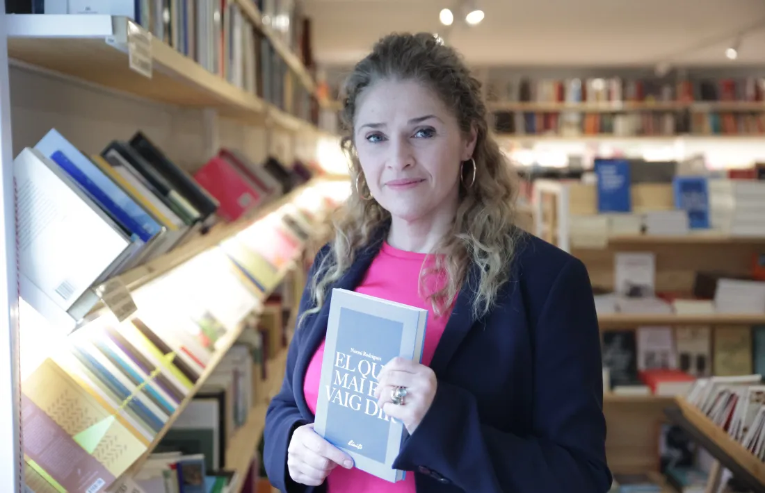 Amb la 'criatura' a la Trwenca, minuts abans de la presentació d'ahir a la Trenca.