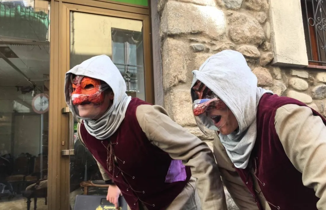 Imatge d'arxiu de la festa al voltant de les lletres i els infants. 