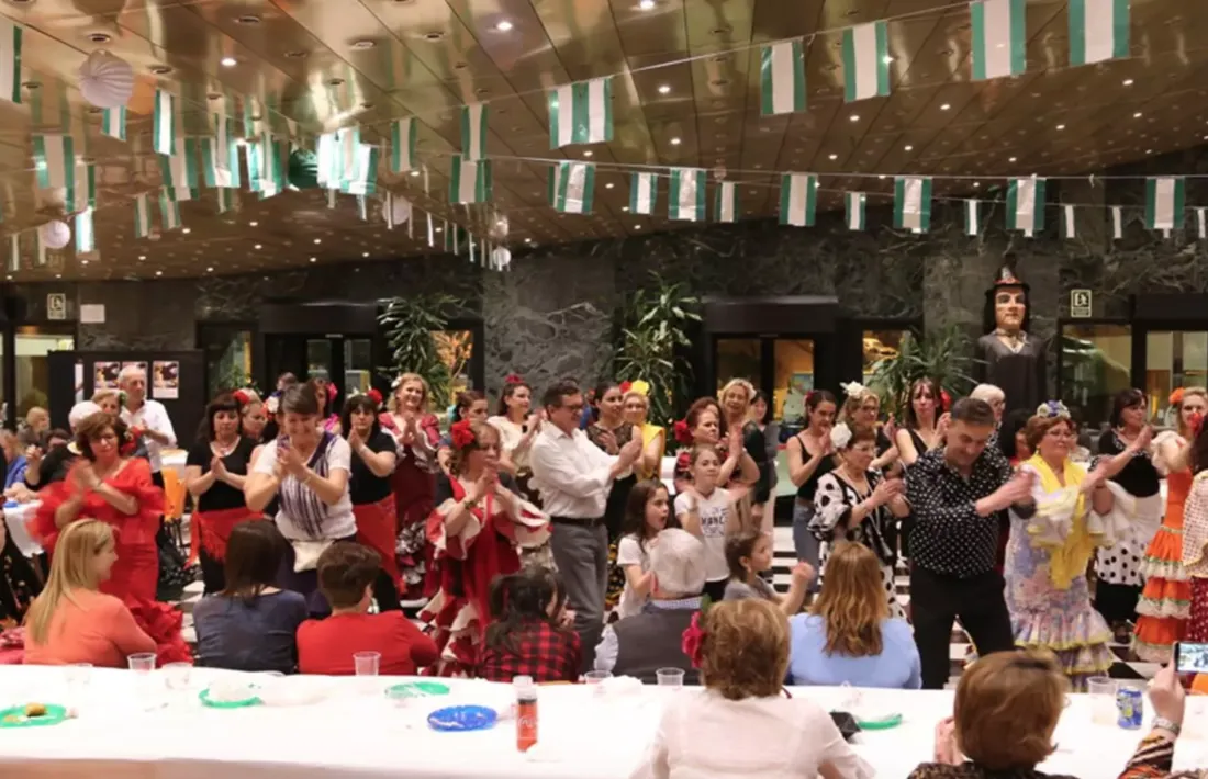 Una edició anterior de la Fira d'Abril de Sant Julià de Lòria.