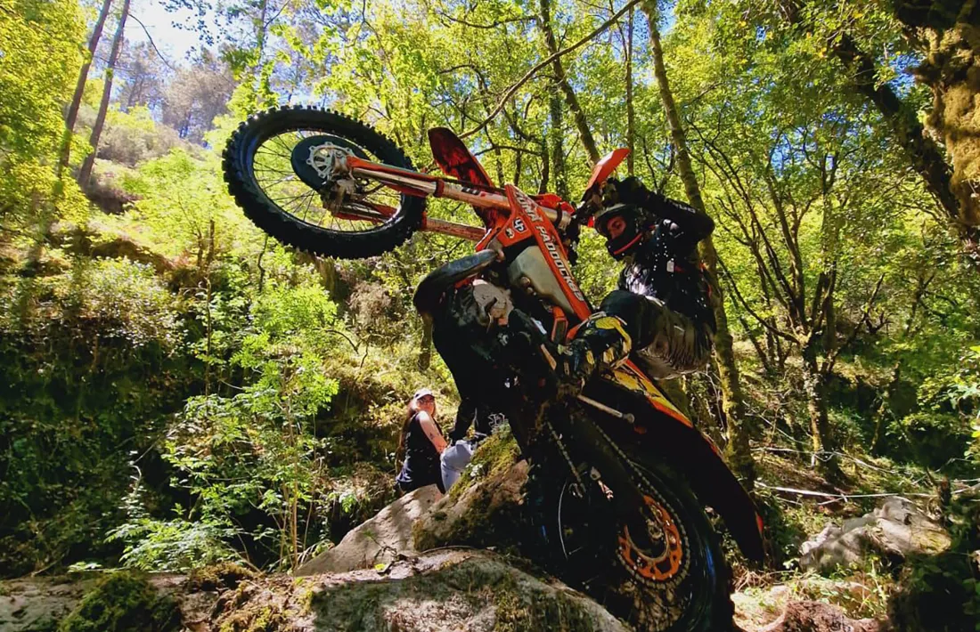 Marc Font, a A Peroxa (Ourense).