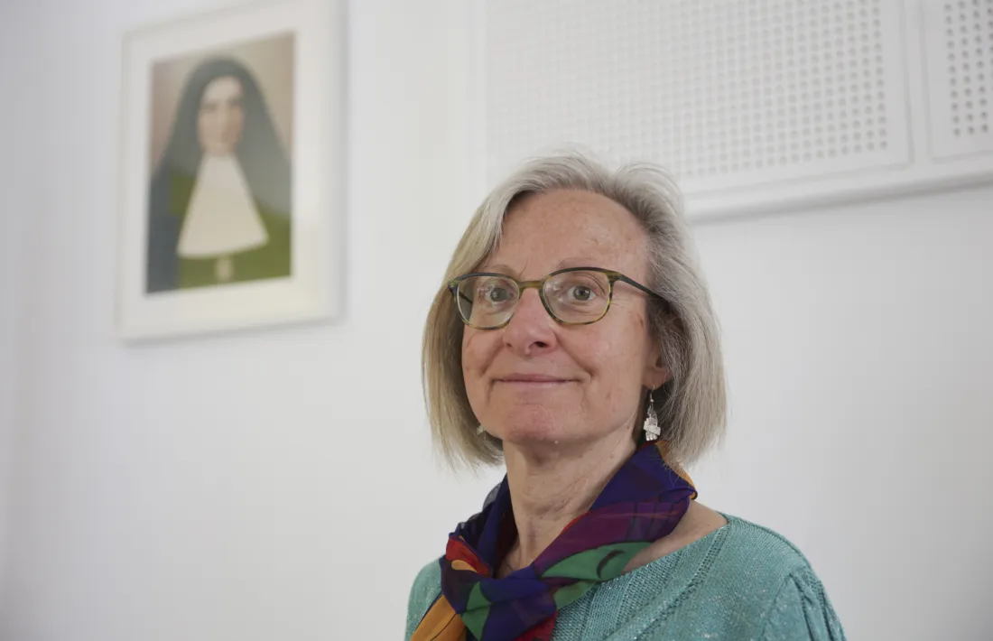 La Josefina Riera va ser consagrada verge dissabte passat.