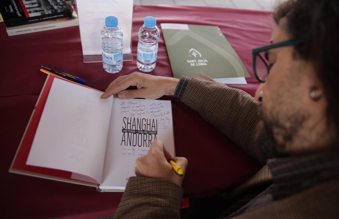 Txema Díaz-Torrent tira de fórmula: "Aquest viatge  Shangahi Andorra el fem en companyia de...'