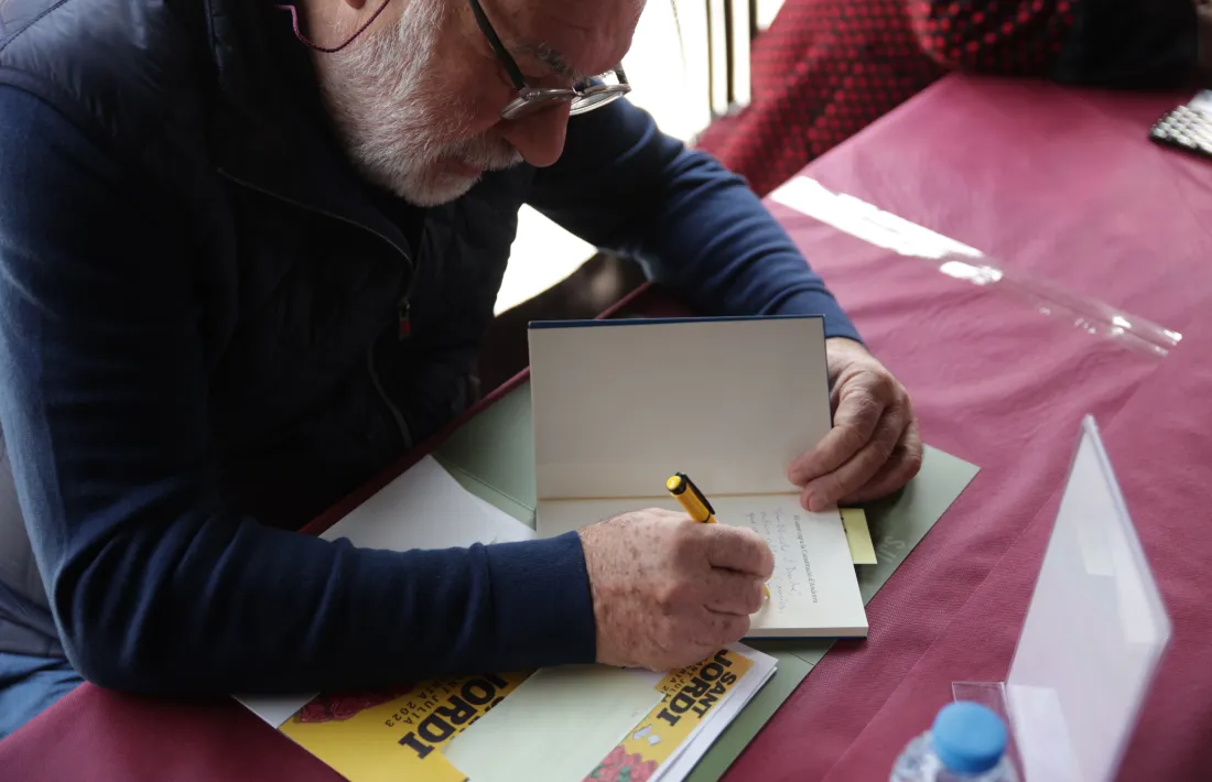 Josep Dallerès mostra 'El camí cap a la Constitució'.