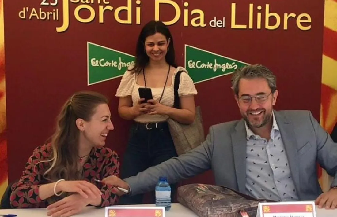 I aquí, amb Màxim Huerta.