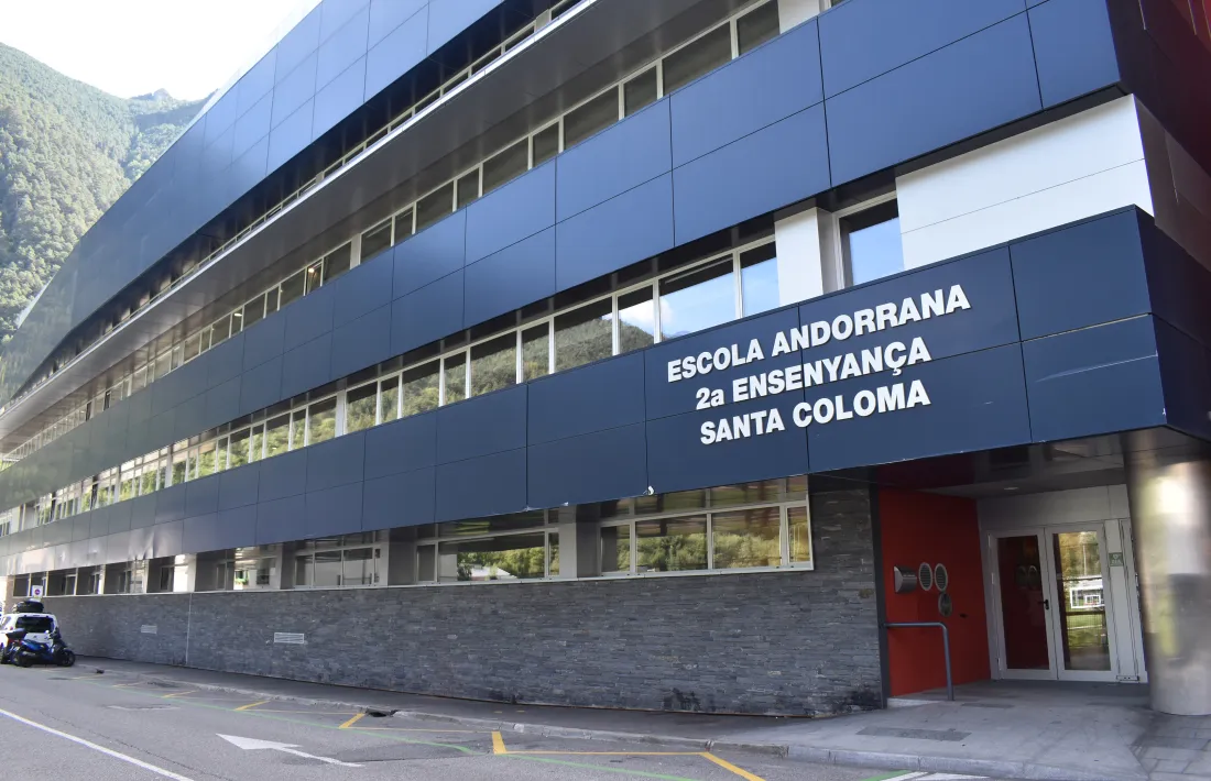L'escola andorrana de Santa Coloma.