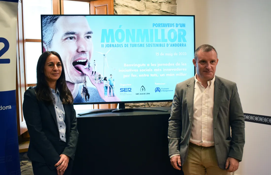 Fuentes i Majoral han presentat les jornades "Un món millor".