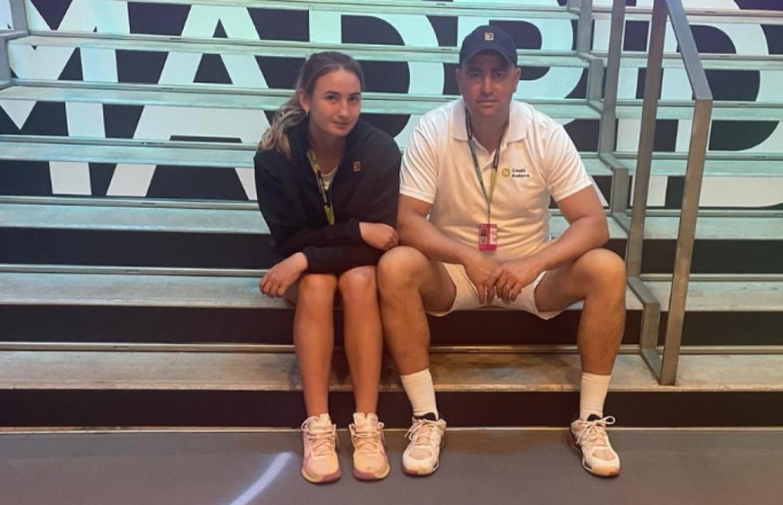 Vicky Jiménez finalitza la seva aventura al Mutua Open Madrid.