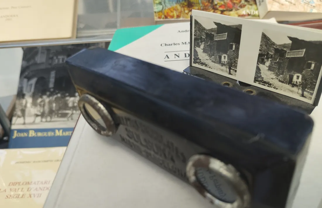 Visor estereoscòpic de Chocolates Solsona.