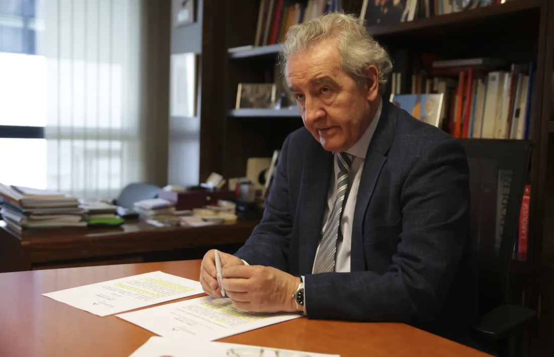 El president de Progressistes-SDP, Jaume Bartumeu.