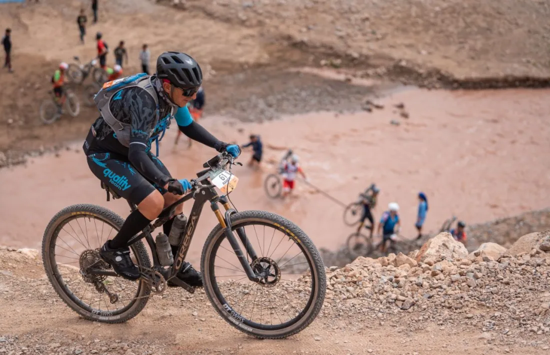 Ramon Aranda, a la segona etapa.