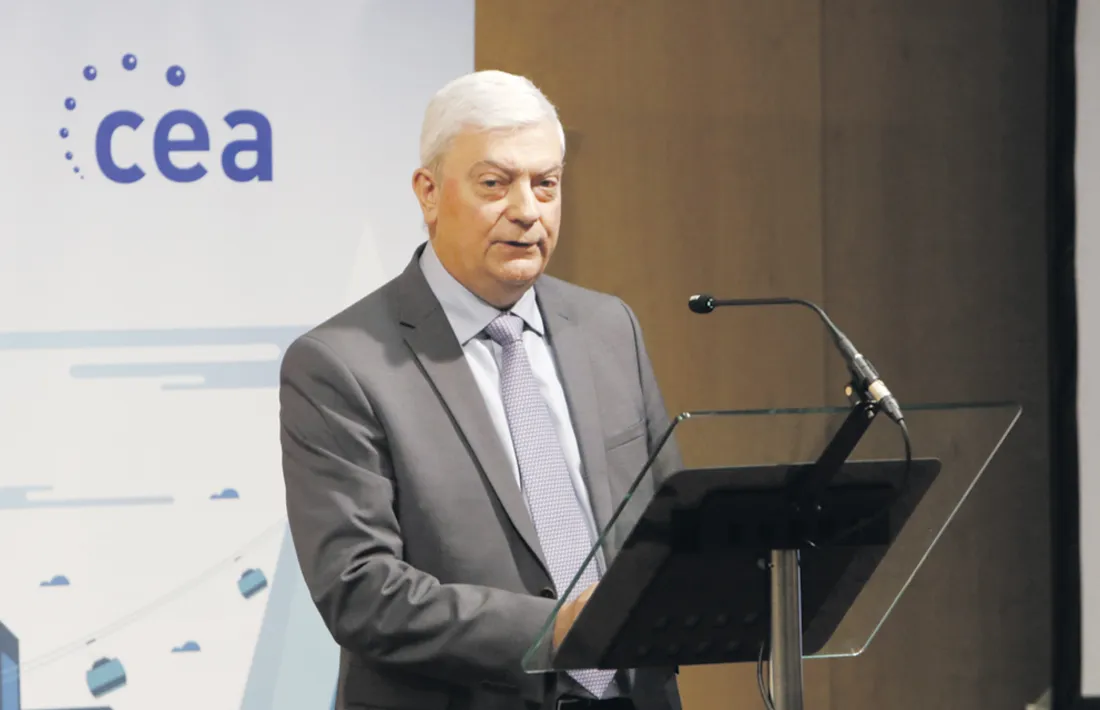 El president de la Confederació Empresarial Andorrana, Gerard Cadena, en una compareixença anterior.