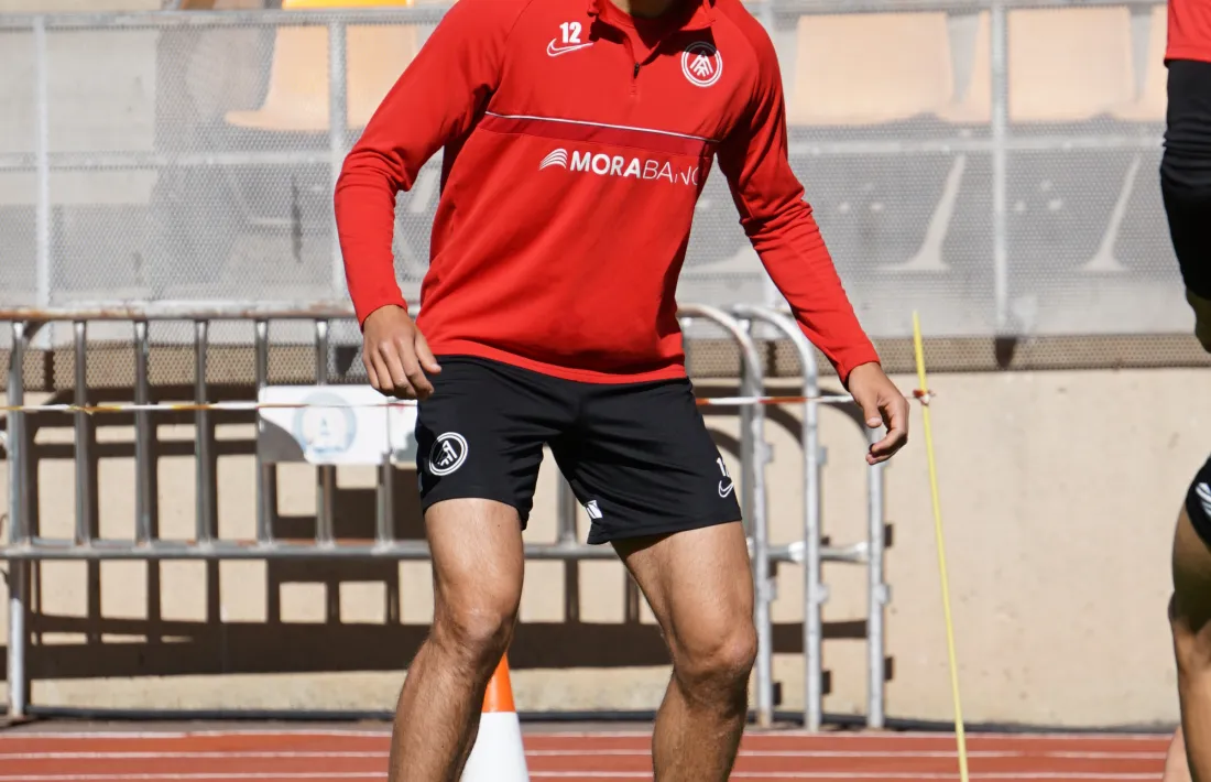 Sinan Bakis, golejador de l’FC Andorra.