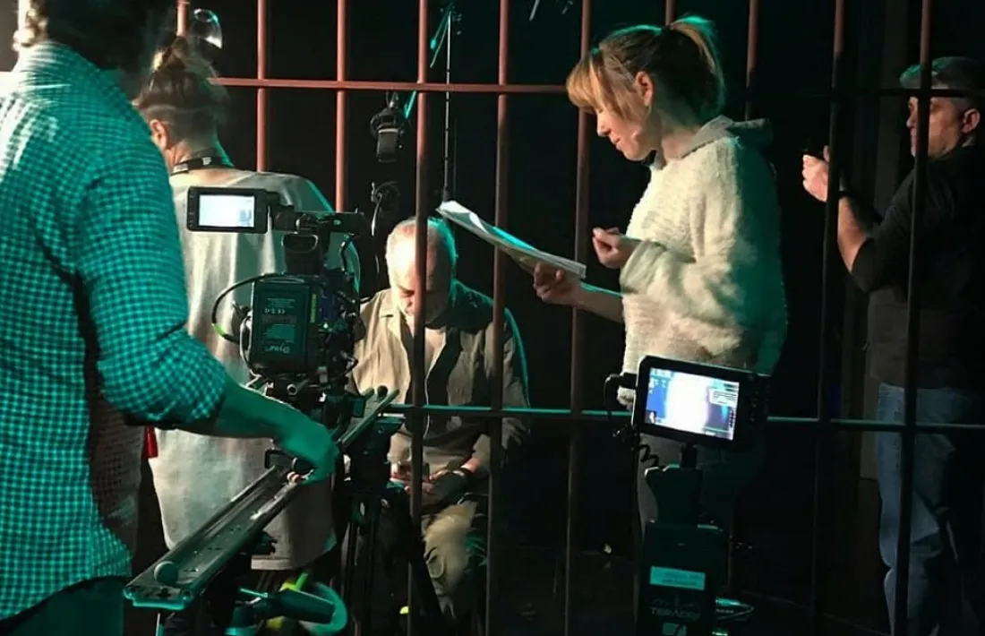 Imatge d'un rodatge.