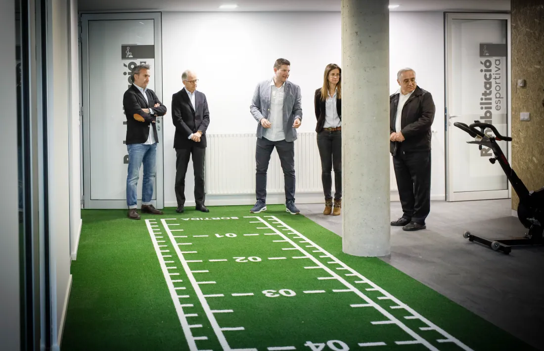 Els nous serveis mèdics del Centre de Tecnificació Esportiva d’Ordino es van presentar ahir als mitjans de comunicació.