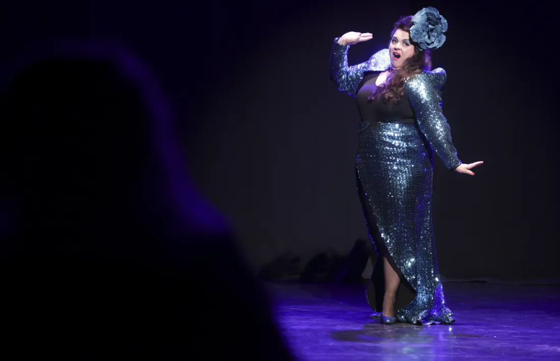 Cristí Garbo, o Samantha, la diva amb sobrepès amb qui un acaba identificant-se.