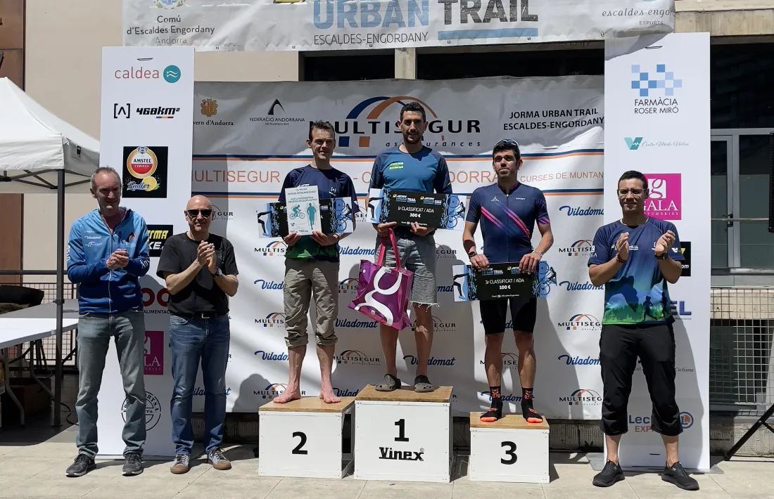 Martí Lázaro, triomf a la Jorma Urban Trail.