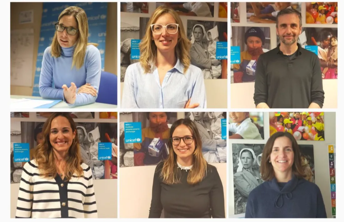 La nova junta d'Unicef Andorra.