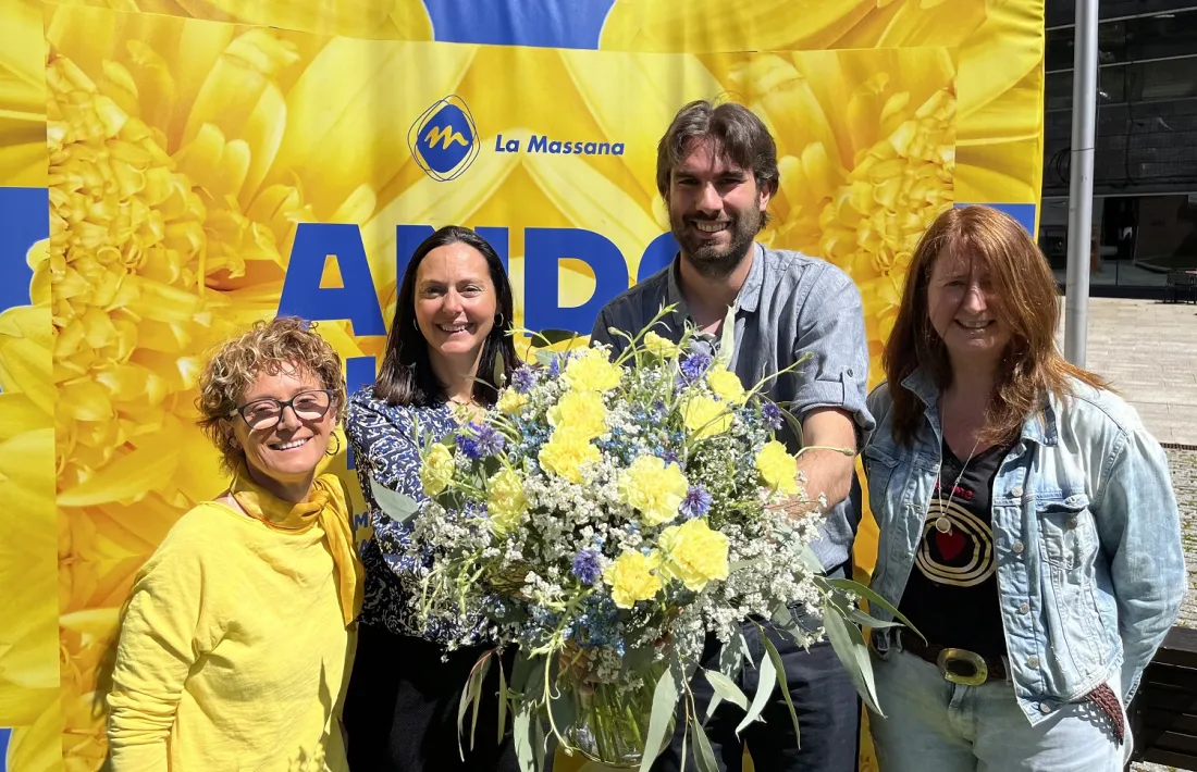 Un instant de la presentació de la nova edició d'Andoflora.