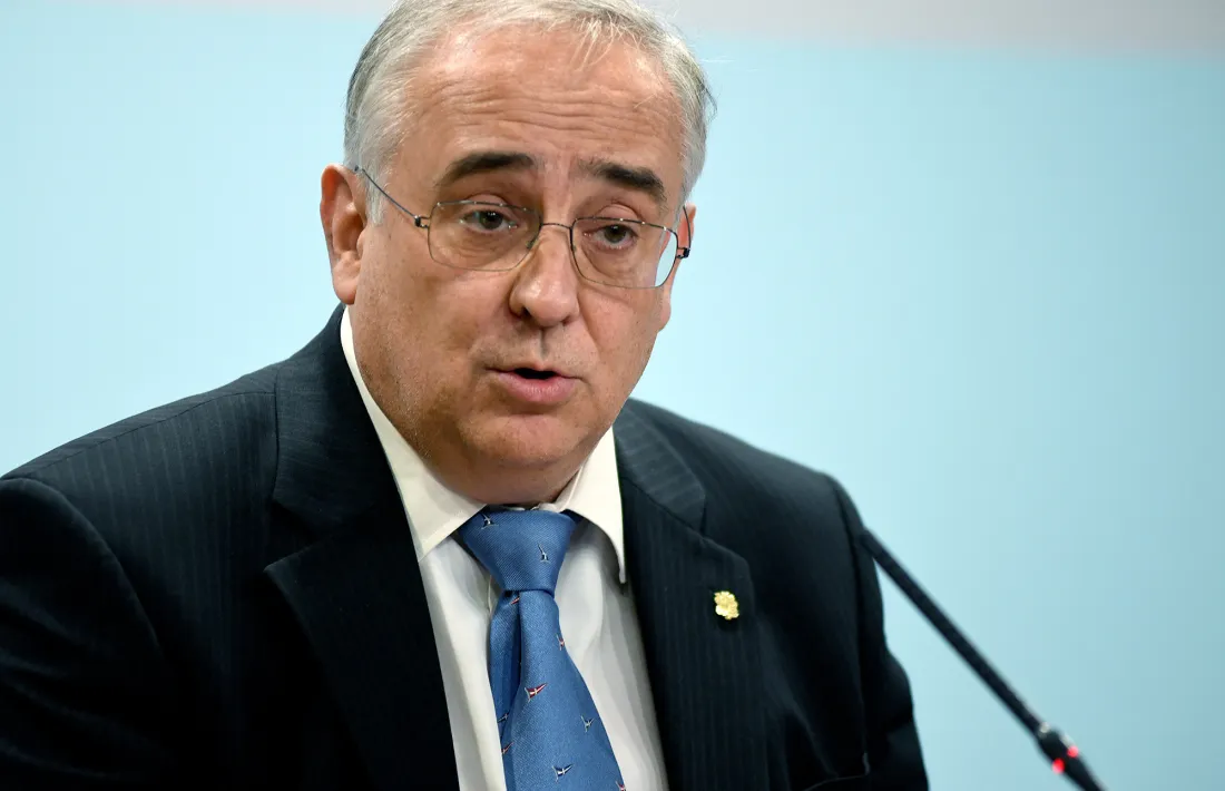 El ministre de Salut en funcions, Albert Font.