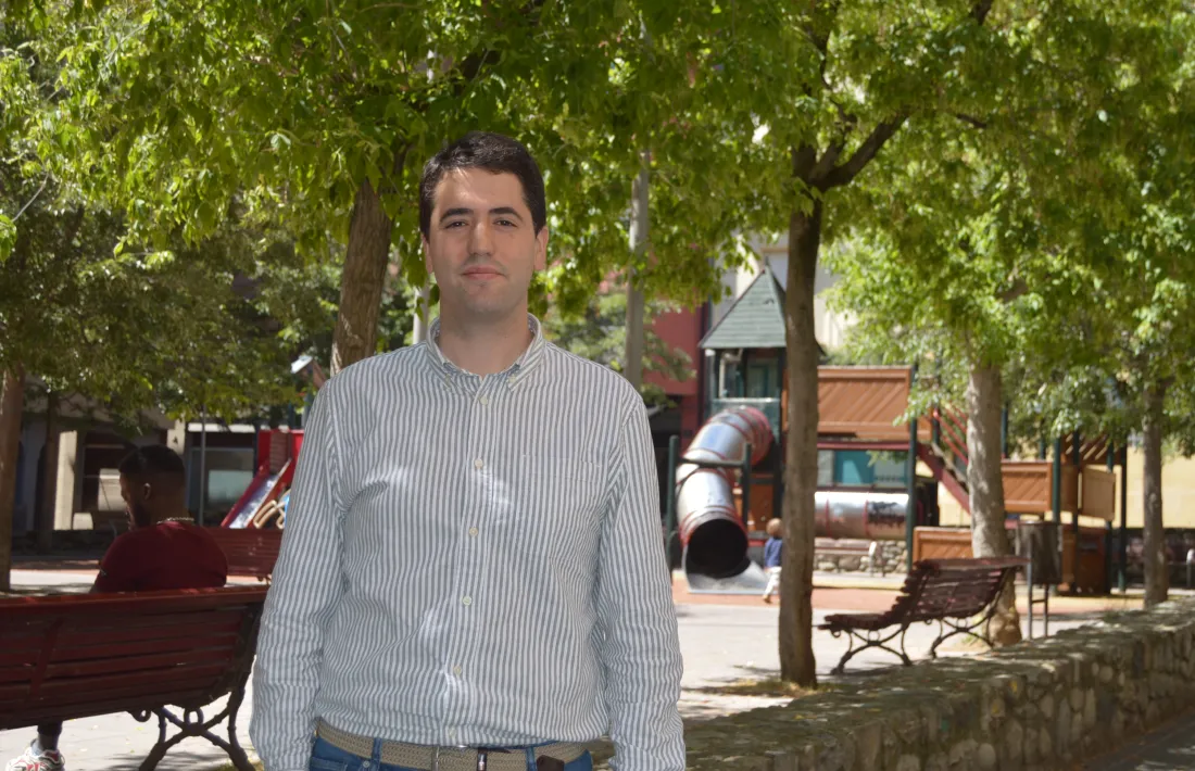 Joan Barrera, candidat de Compromís a l'alcaldia de la Seu d'Urgell. 