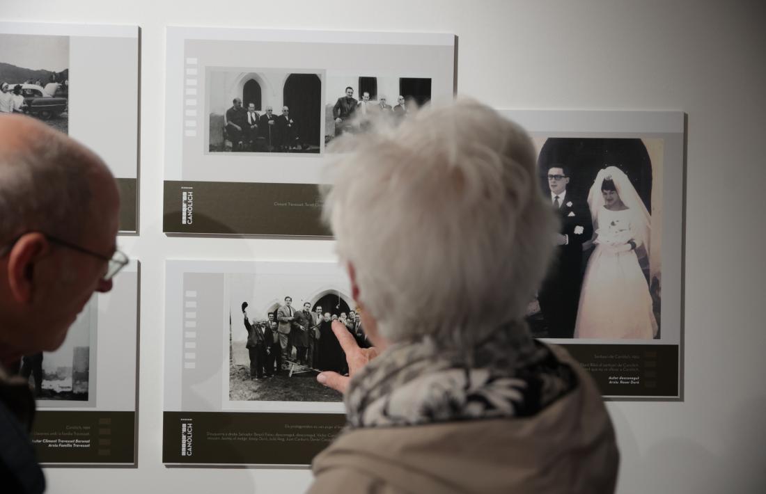 El casament de Roser Duró i Òscar Ribas, el 1962, va ser el primer que es va celebrar al santuari. La família n’ha aportat també una pel·lícula en color de 12 minuts. 