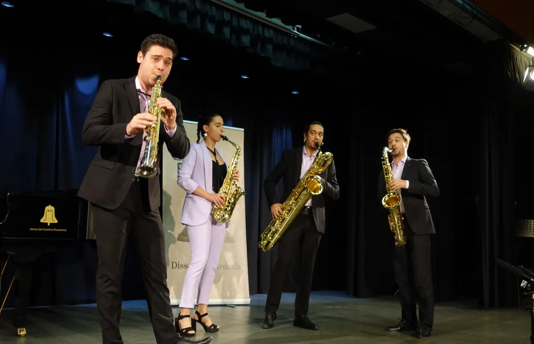 El Synthèse Quartet, format a Salamanca, guanyador del 5è Cambra Romànica.