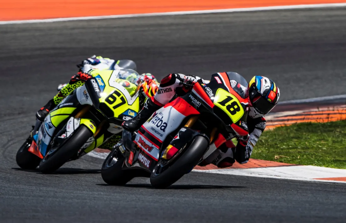 Xavi Cardelús, al Circuit Ricardo Tormo.