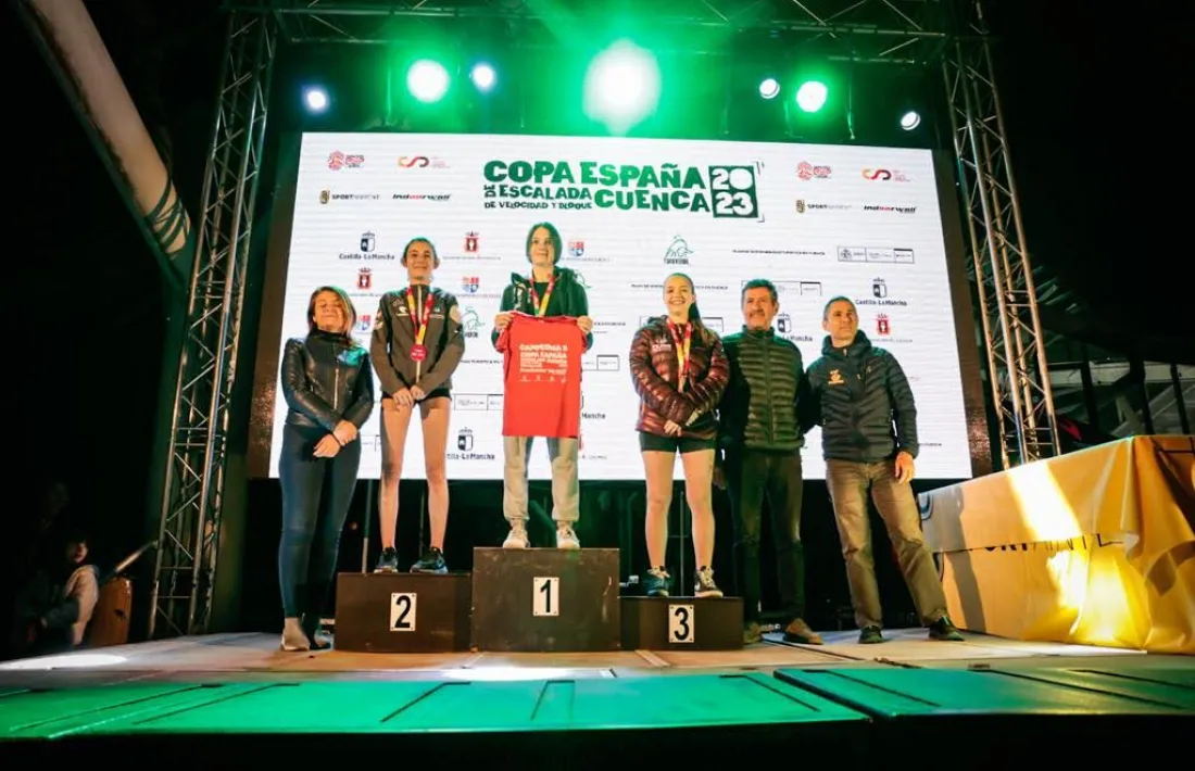 Laia Taulats, al lloc més alt del podi.