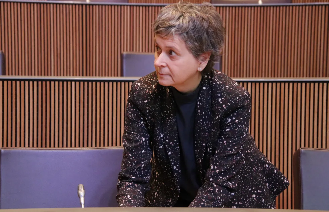 La presidenta suplent i consellera general del grup parlamentari socialdemòcrata, Susanna Vela.