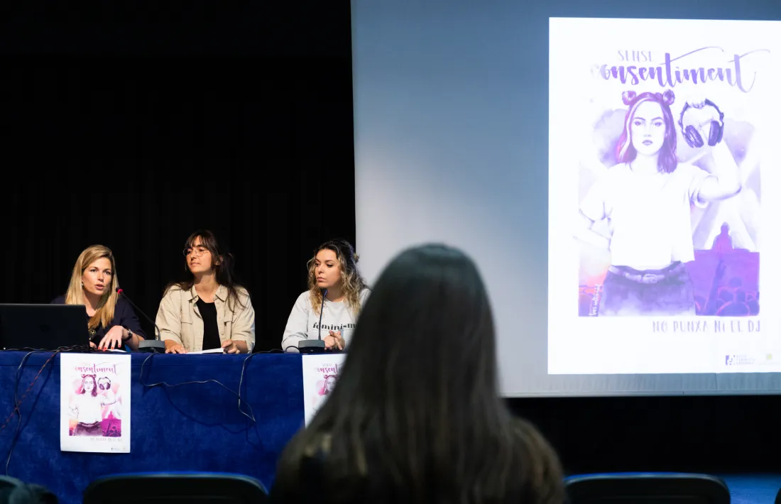 Un moment de la presentació de la campanya.