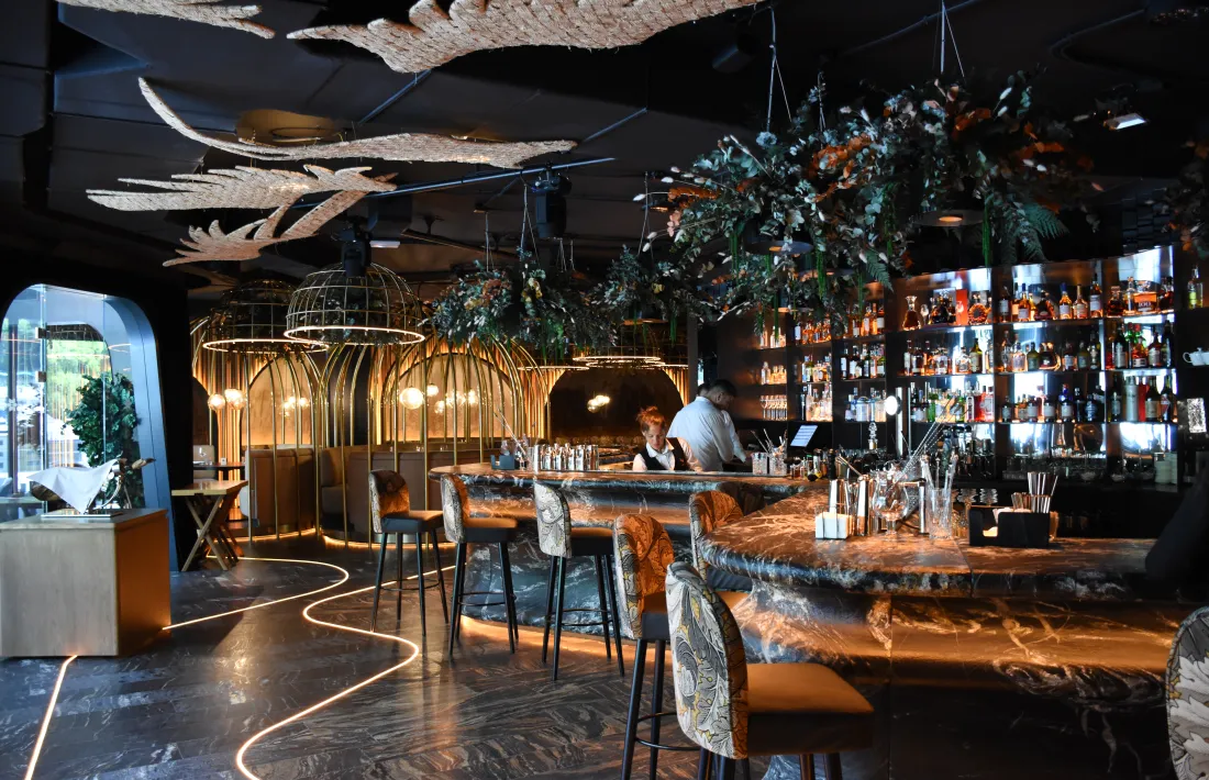 Un dels restaurants d'Unnic.