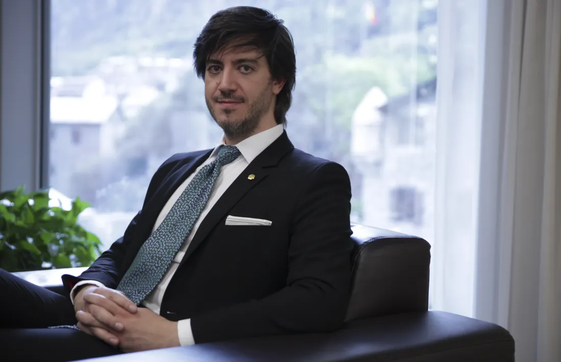 El síndic general, Carles Ensenyat, defensa que Casa de la Vall ha de servir també per explicar el relat d’Andorra i explicar Andorra.