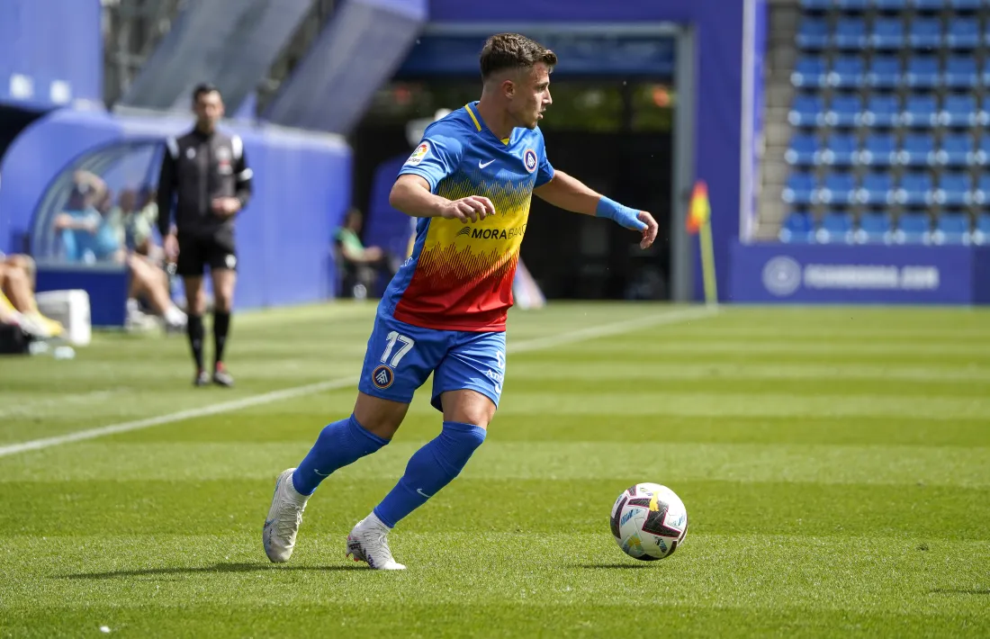 Germán Valera, contra el Vila-real B.