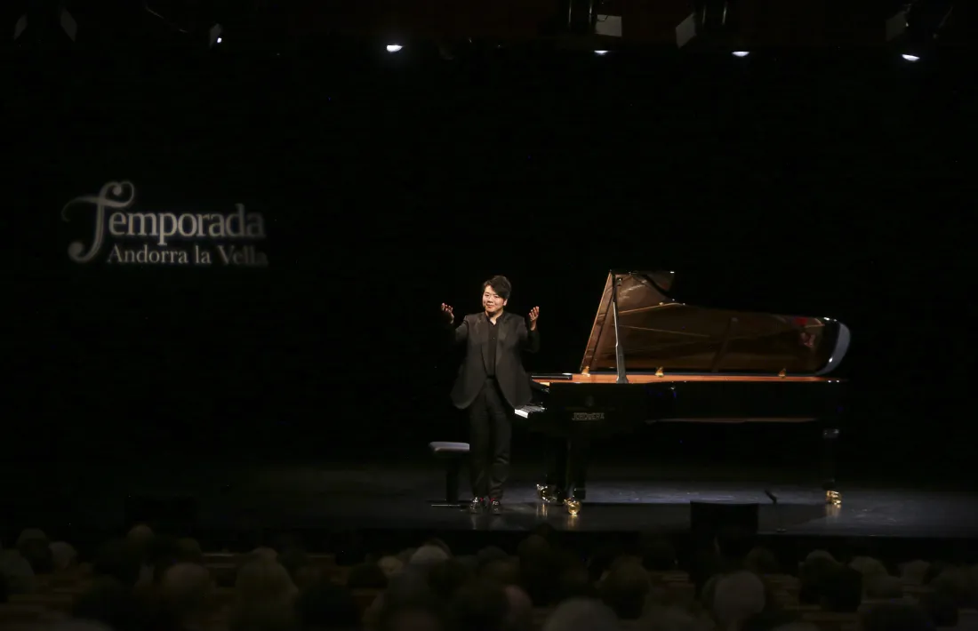 El pianista Lang Lang, última patum clàssica que va desfilar pel Centre de Congressos. Va ser a l’octubre del 2022.