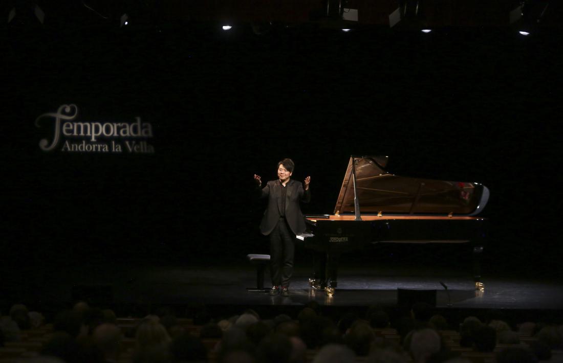 El pianista Lang Lang, última patum clàssica que va desfilar pel Centre de Congressos. Va ser a l’octubre del 2022.