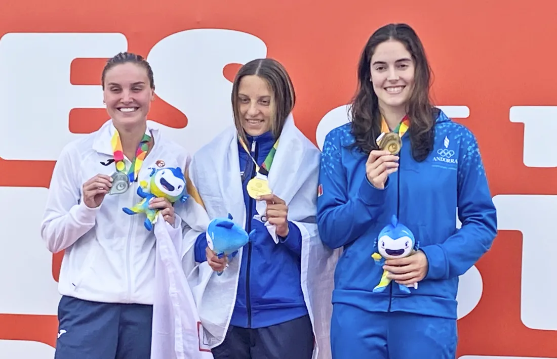 Nàdia Tudó es va penjar el seu segon metall als Jocs: un bronze als 200 braça.