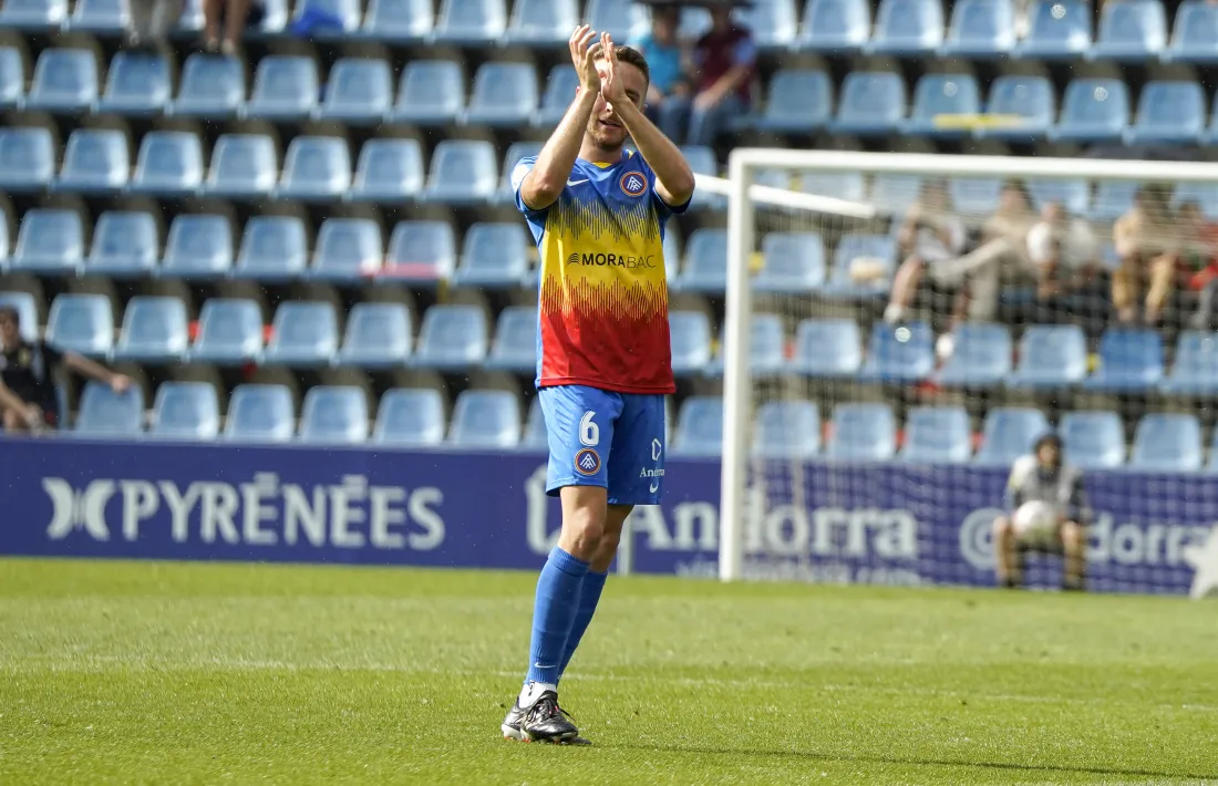 Marc Aguado es va acomiadar ahir de l’FC Andorra a través d’una carta a Twitter.