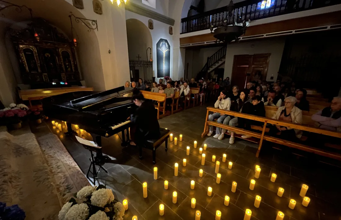 Míriam Manubens va protagonitzar la matinal d’ahir a la parroquial d’Ordino.