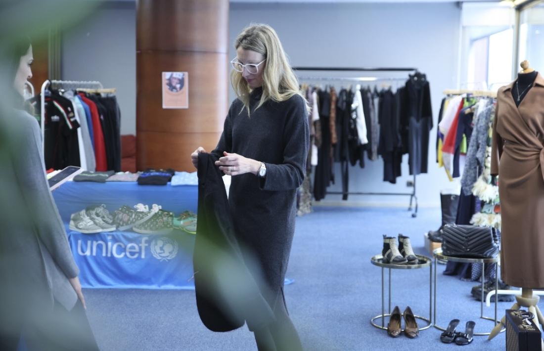 Una edició anterior dels Encants d'Unicef